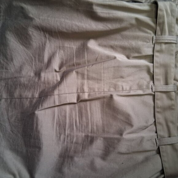 Ann Taylor Cotton Button Skirt 10 - Picture 5 of 5